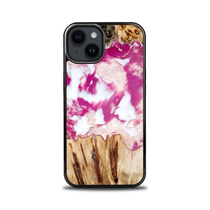 iPhone 15 Handyhülle aus Harz und Holz - Synergy#D124