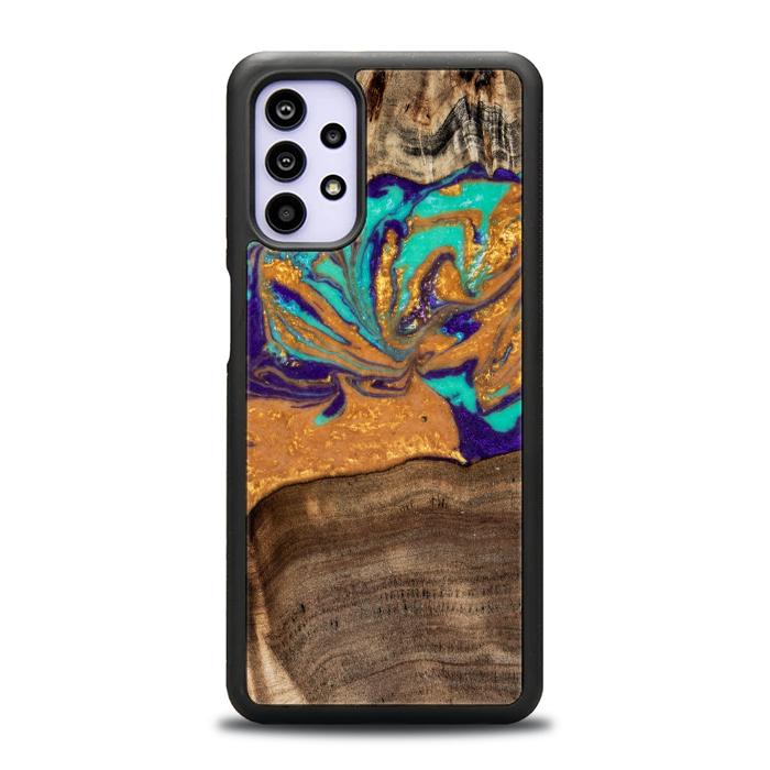 Samsung Galaxy A32 4G Handyhülle aus Harz und Holz - SYNERGY#A122