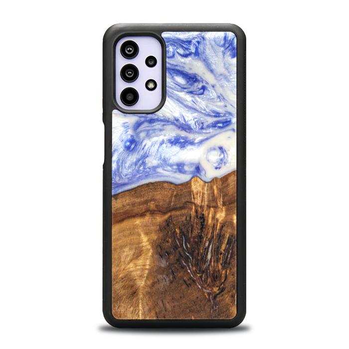 Samsung Galaxy A32 4G Handyhülle aus Harz und Holz - SYNERGY#B04
