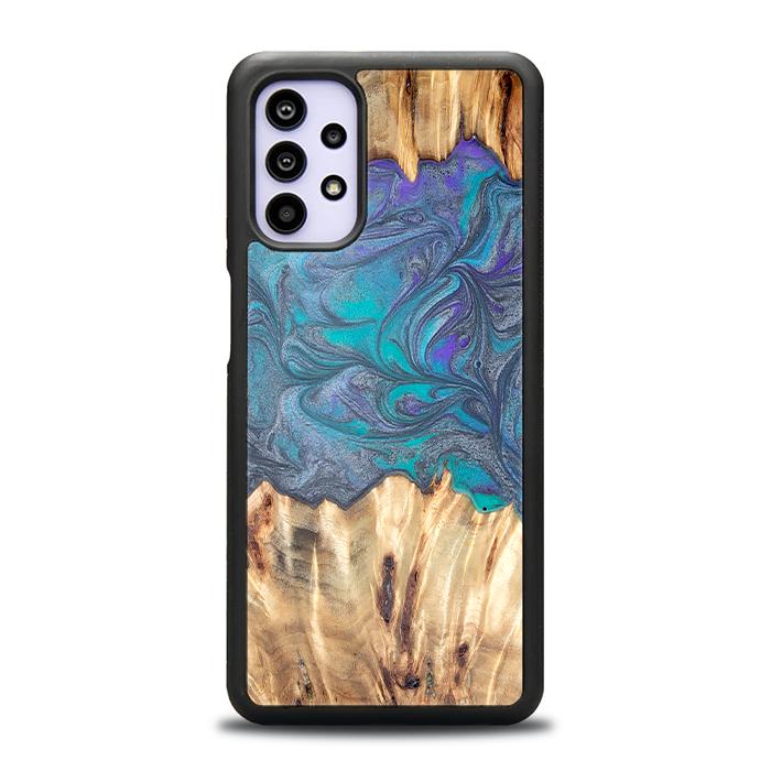 Samsung Galaxy A32 4G Handyhülle aus Harz und Holz - Synergy#D107