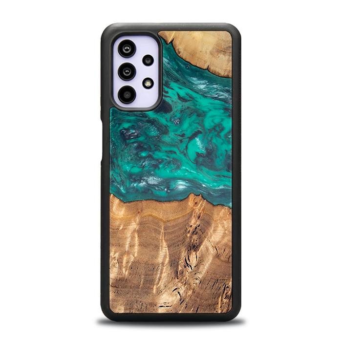 Samsung Galaxy A32 4G Handyhülle aus Harz und Holz - Synergy#D109