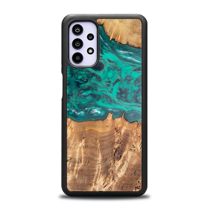Samsung Galaxy A32 4G Handyhülle aus Harz und Holz - Synergy#D112