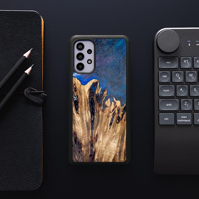 Samsung Galaxy A32 4G Handyhülle aus Harz und Holz - Synergy#D120