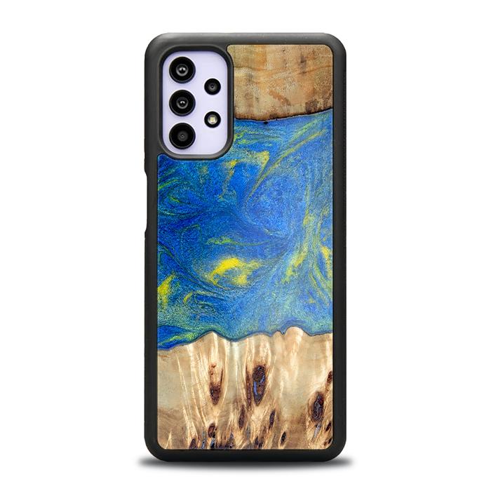 Samsung Galaxy A32 4G Handyhülle aus Harz und Holz - Synergy#D128