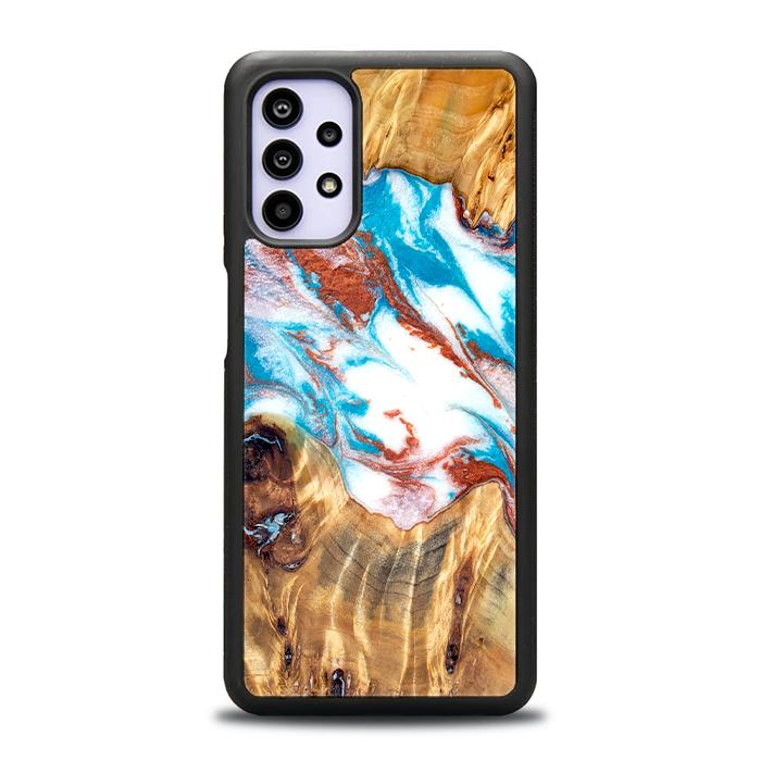 Samsung Galaxy A32 4G Handyhülle aus Harz und Holz - Synergy#D137