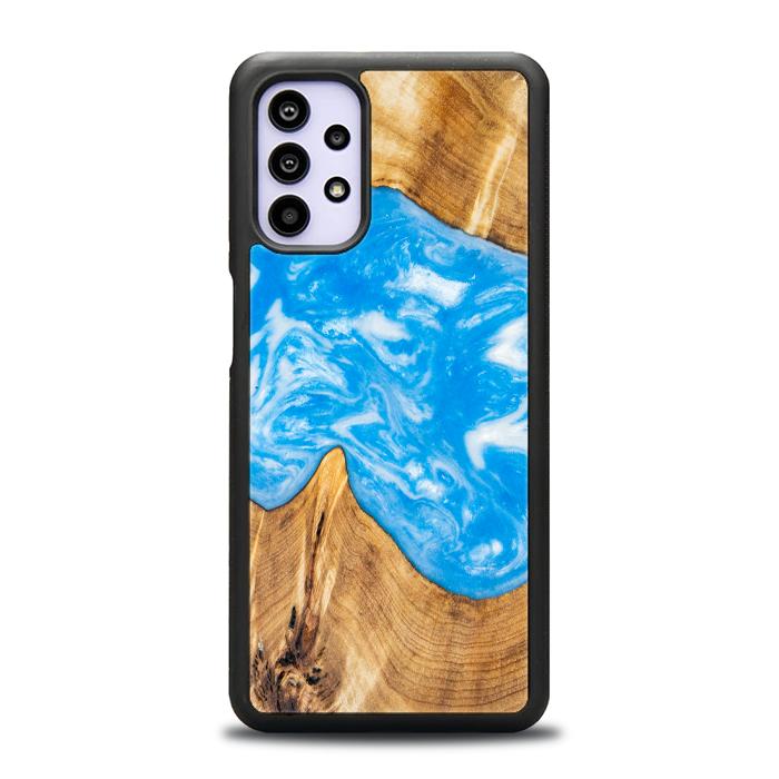 Samsung Galaxy A32 5G Handyhülle aus Harz und Holz - SYNERGY#A26
