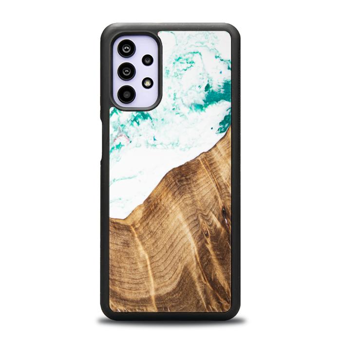 Samsung Galaxy A32 5G Handyhülle aus Harz und Holz - SYNERGY#C14