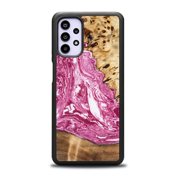 Samsung Galaxy A32 5G Handyhülle aus Harz und Holz - Synergy#129