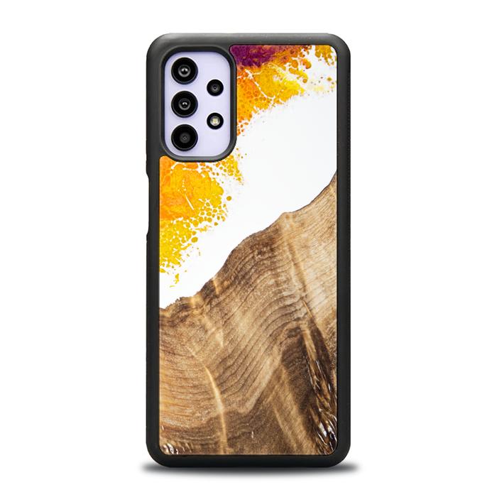 Samsung Galaxy A32 5G Handyhülle aus Harz und Holz - Synergy#C28