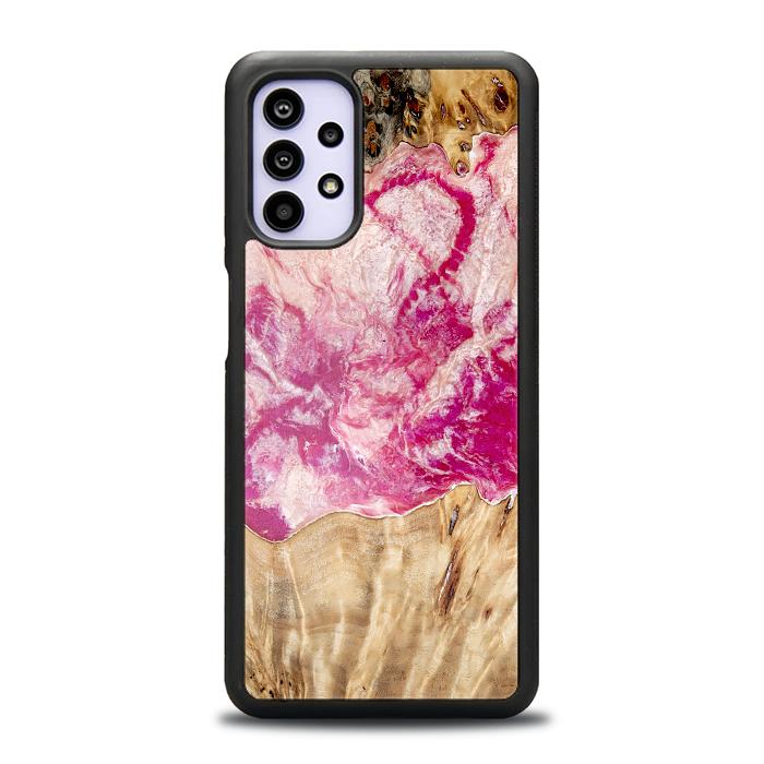 Samsung Galaxy A32 5G Handyhülle aus Harz und Holz - Synergy#D123