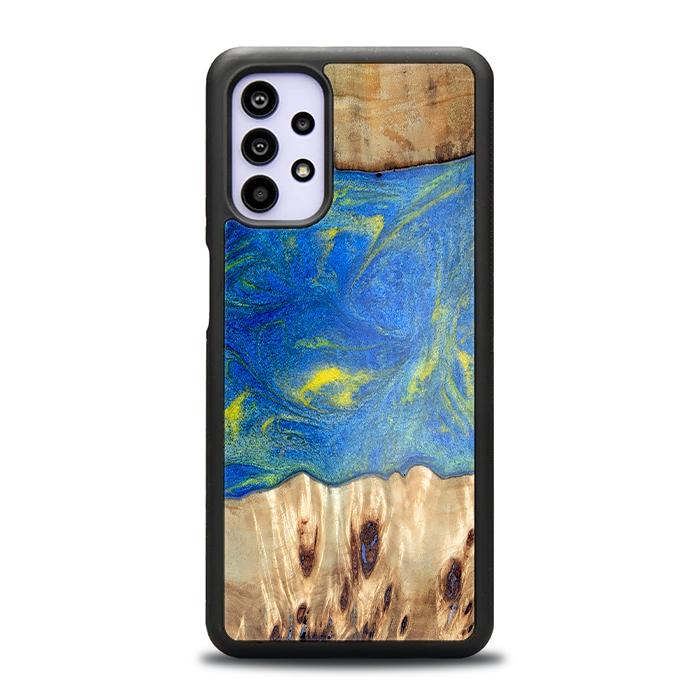 Samsung Galaxy A32 5G Handyhülle aus Harz und Holz - Synergy#D128