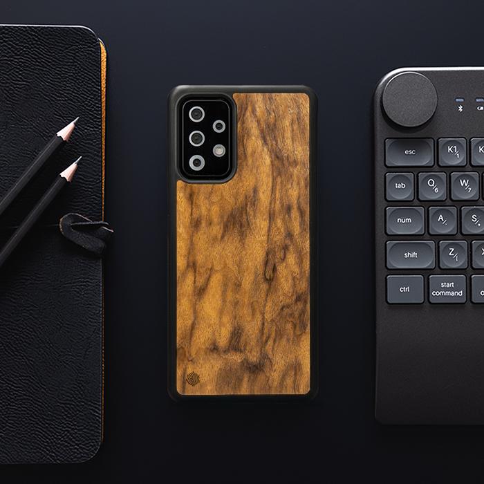 Samsung Galaxy A33 5G Handyhülle aus Holz - Imbuia