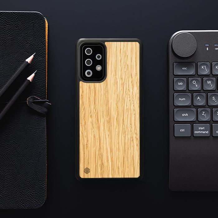 Samsung Galaxy A33 5G Handyhülle aus Holz - Eiche