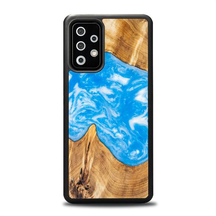 SYNERGY#A26 Galaxy A33 5G Resin and wood phone case