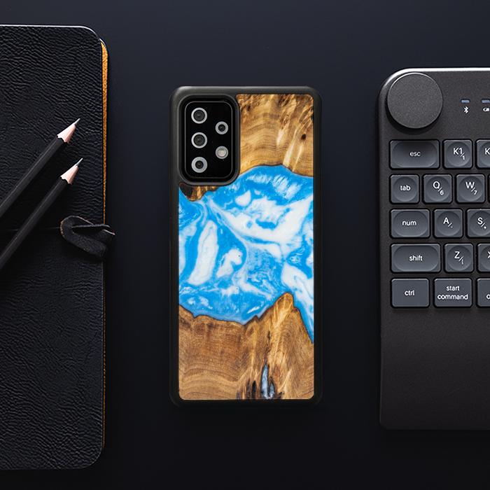 Samsung Galaxy A33 5G Handyhülle aus Harz und Holz - SYNERGY#A29