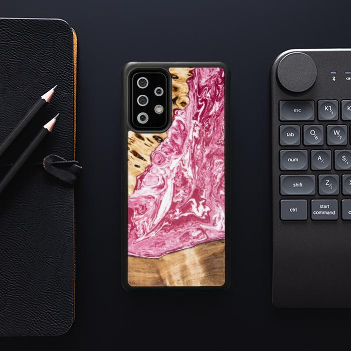 Samsung Galaxy A33 5G Handyhülle aus Harz und Holz - SYNERGY#A99