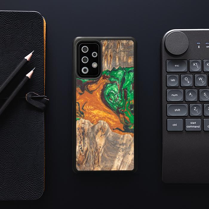 Samsung Galaxy A33 5G Handyhülle aus Harz und Holz - SYNERGY#B05