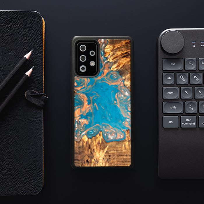 Samsung Galaxy A33 5G Handyhülle aus Harz und Holz - SYNERGY#B22