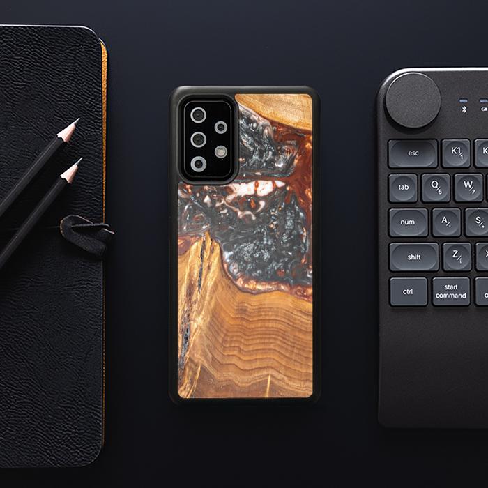 Samsung Galaxy A33 5G Handyhülle aus Harz und Holz - SYNERGY#B37