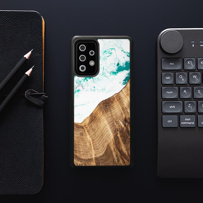 Samsung Galaxy A33 5G Handyhülle aus Harz und Holz - SYNERGY#C14
