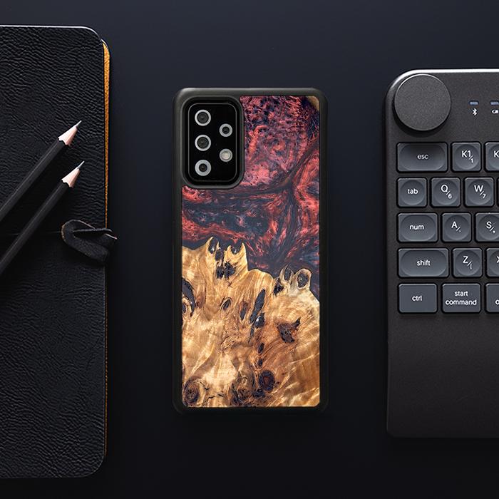 Samsung Galaxy A33 5G Handyhülle aus Harz und Holz - Synergy#D118