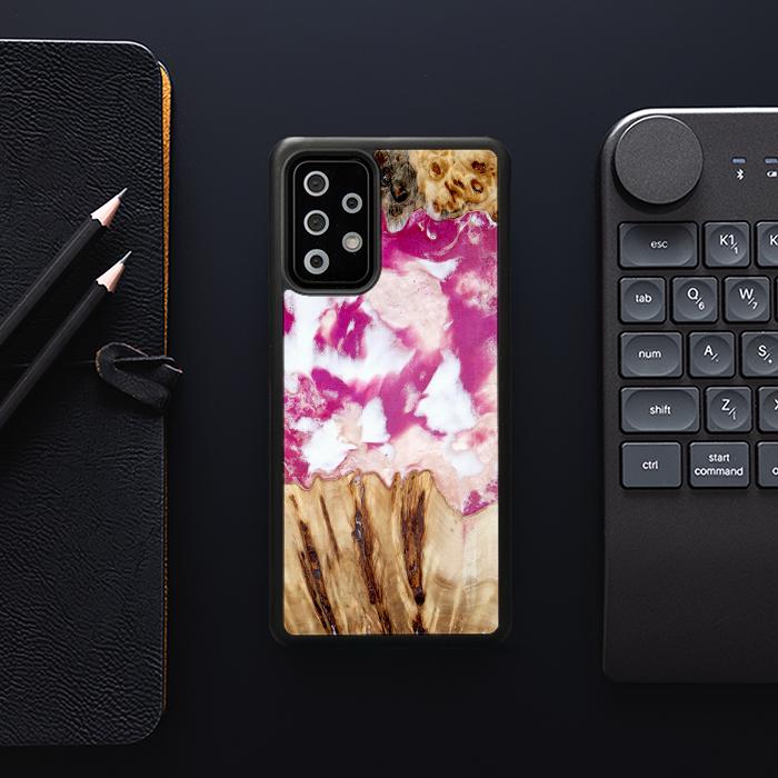 Samsung Galaxy A33 5G Handyhülle aus Harz und Holz - Synergy#D124