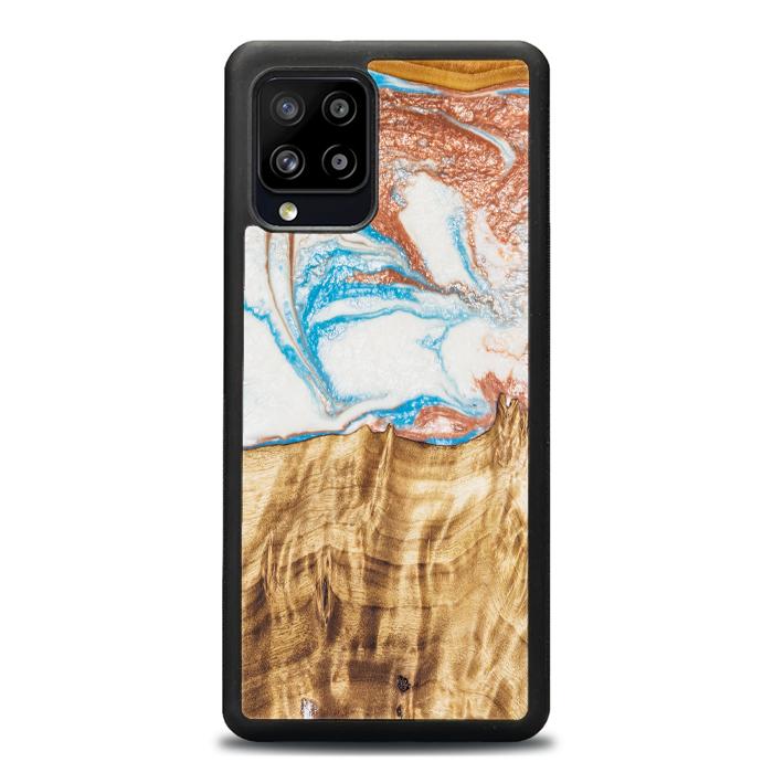 Samsung Galaxy A42 5G Handyhülle aus Harz und Holz - SYNERGY#47