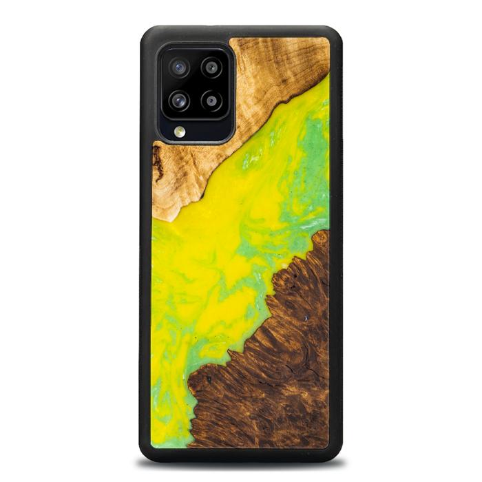 Samsung Galaxy A42 5G Handyhülle aus Harz und Holz - SYNERGY#A12