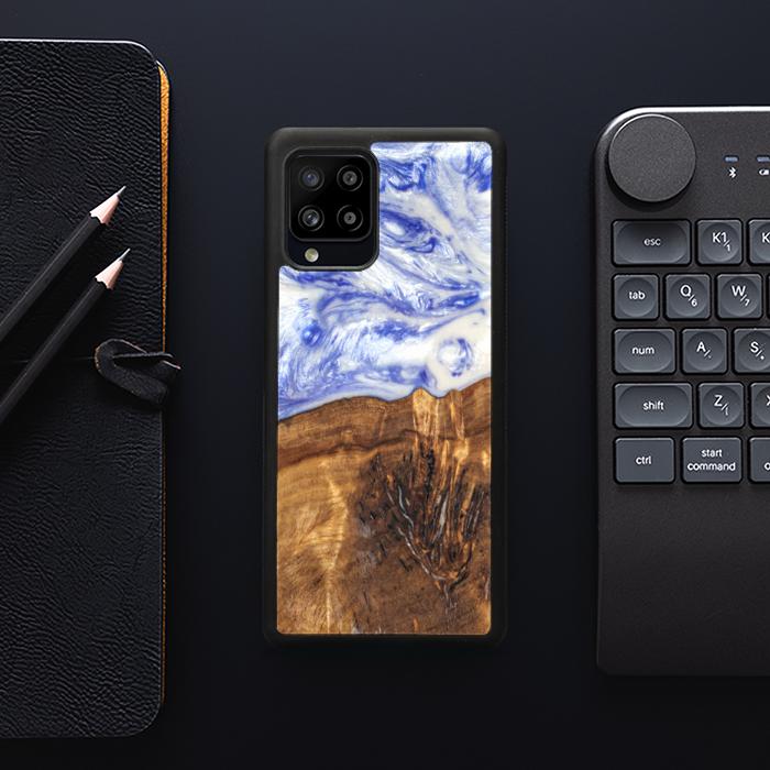 Samsung Galaxy A42 5G Handyhülle aus Harz und Holz - SYNERGY#B04