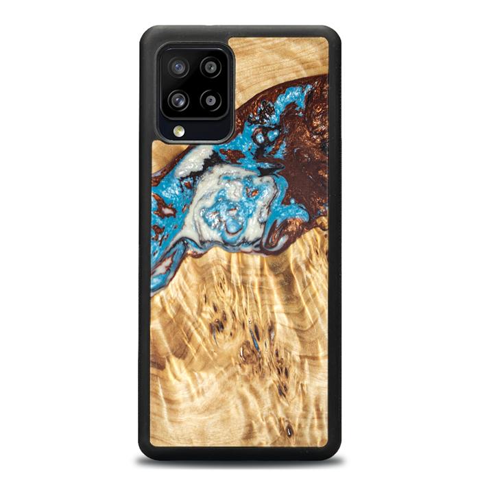 Samsung Galaxy A42 5G Handyhülle aus Harz und Holz - SYNERGY#B12