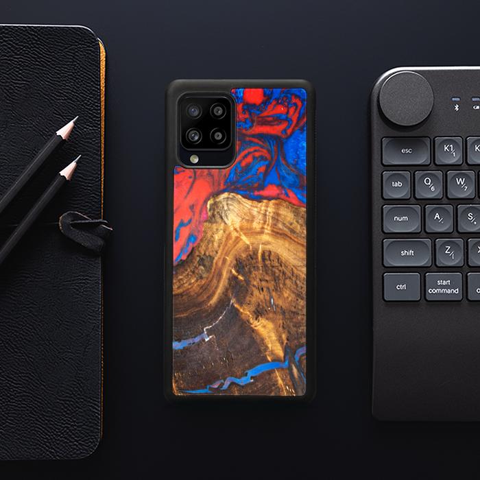 Samsung Galaxy A42 5G Handyhülle aus Harz und Holz - SYNERGY#B31