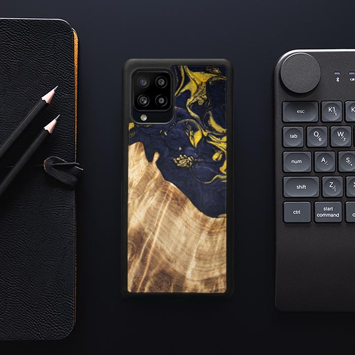 Samsung Galaxy A42 5G Handyhülle aus Harz und Holz - SYNERGY#C26