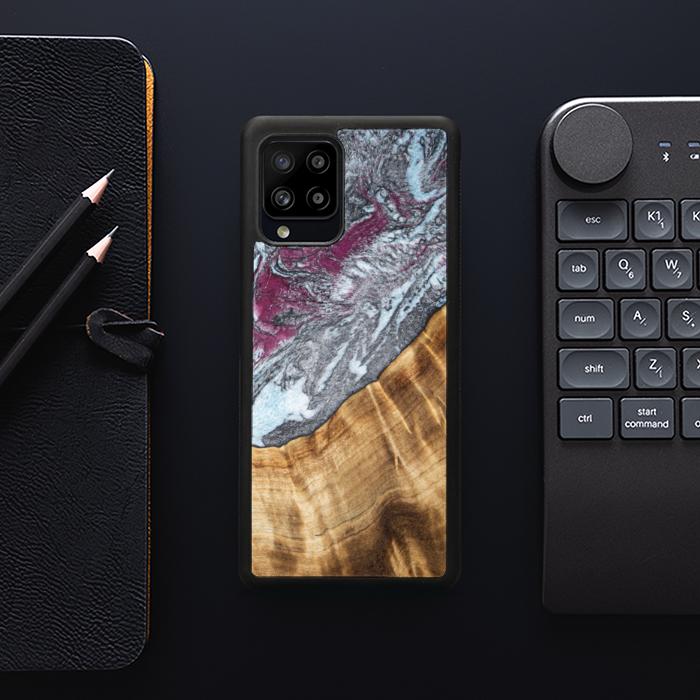 Samsung Galaxy A42 5G Handyhülle aus Harz und Holz - Synergy#C12