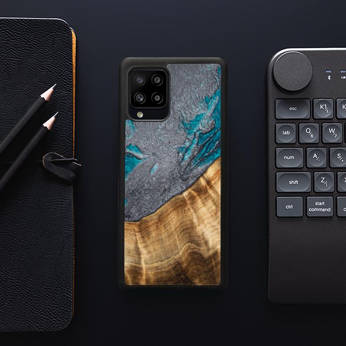 Samsung Galaxy A42 5G Handyhülle aus Harz und Holz - Synergy#C45