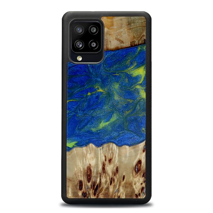 Samsung Galaxy A42 5G Handyhülle aus Harz und Holz - Synergy#D102