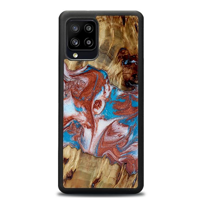 Samsung Galaxy A42 5G Handyhülle aus Harz und Holz - Synergy#D103