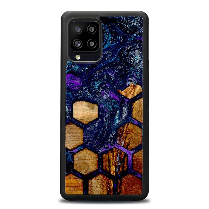 Samsung Galaxy A42 5G Handyhülle aus Harz und Holz - Synergy#D105