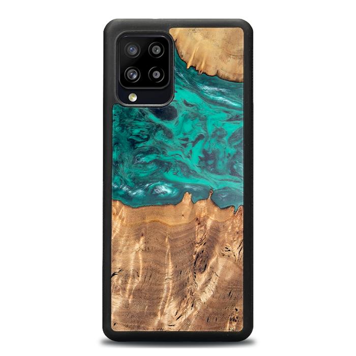 Samsung Galaxy A42 5G Handyhülle aus Harz und Holz - Synergy#D112