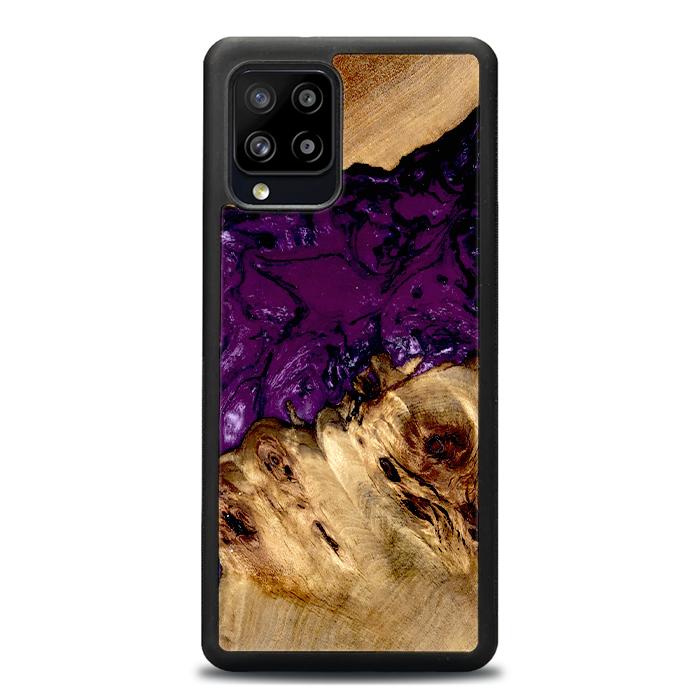 Samsung Galaxy A42 5G Handyhülle aus Harz und Holz - Synergy#D113