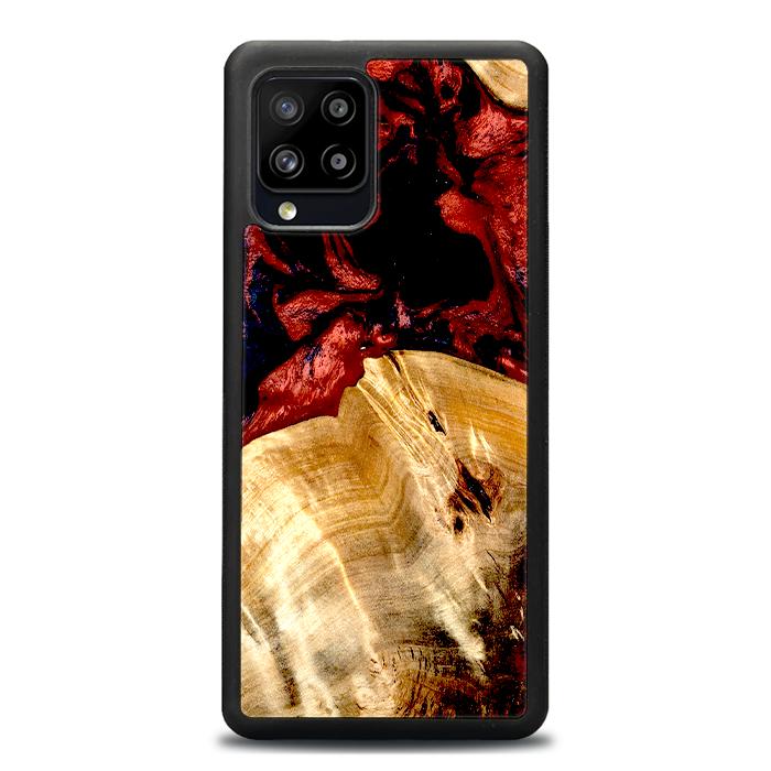 Samsung Galaxy A42 5G Handyhülle aus Harz und Holz - Synergy#D117