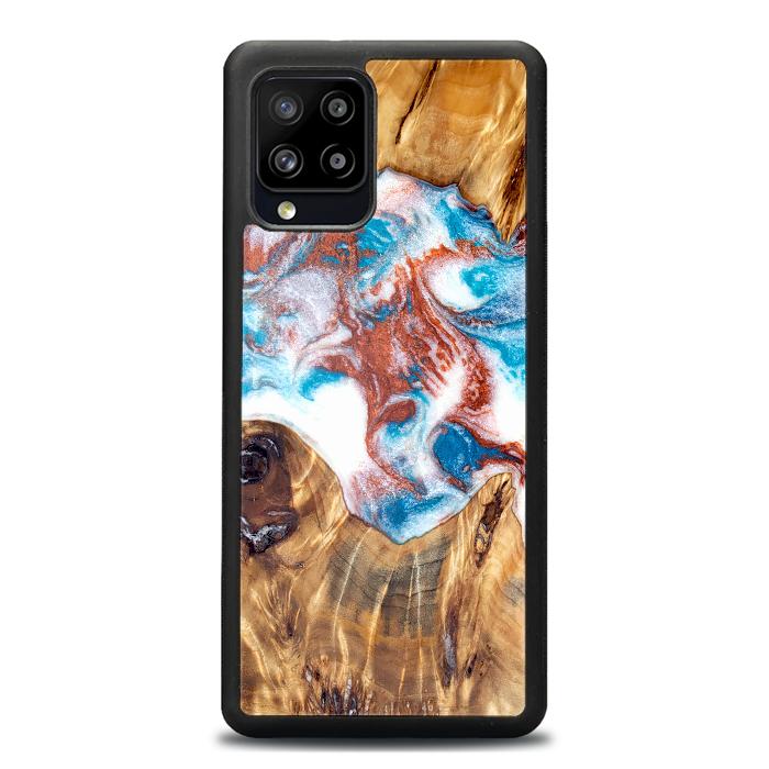 Samsung Galaxy A42 5G Handyhülle aus Harz und Holz - Synergy#D125