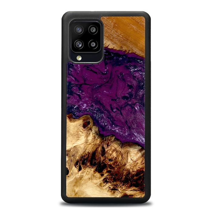 Samsung Galaxy A42 5G Handyhülle aus Harz und Holz - Synergy#D134