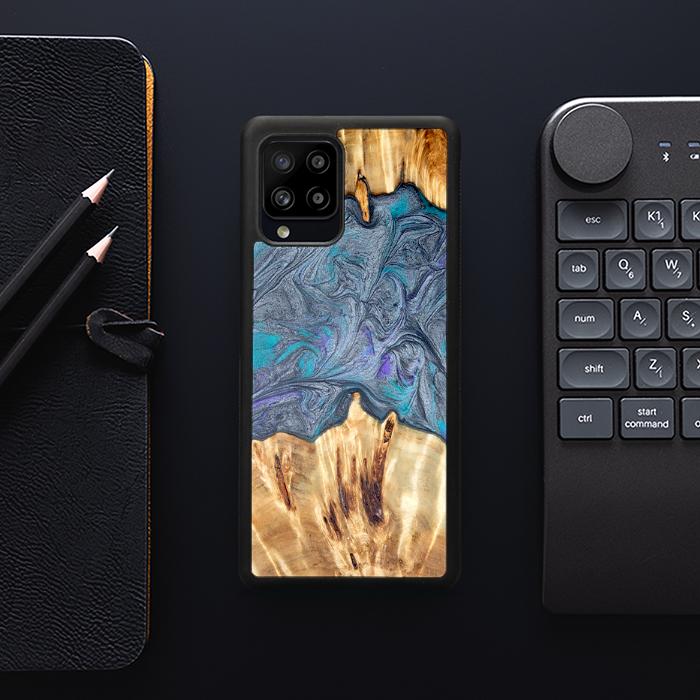 Samsung Galaxy A42 5G Handyhülle aus Harz und Holz - Synergy#D135