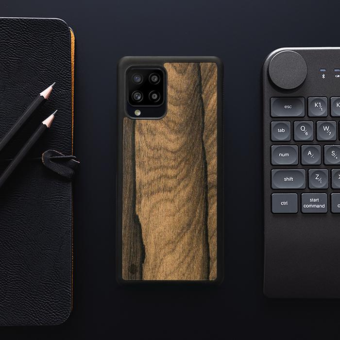 Samsung Galaxy A42 5G Handyhülle aus Holz - Ziricote
