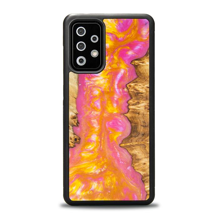 Samsung Galaxy A52 5G Handyhülle aus Harz und Holz - SYNERGY#A20