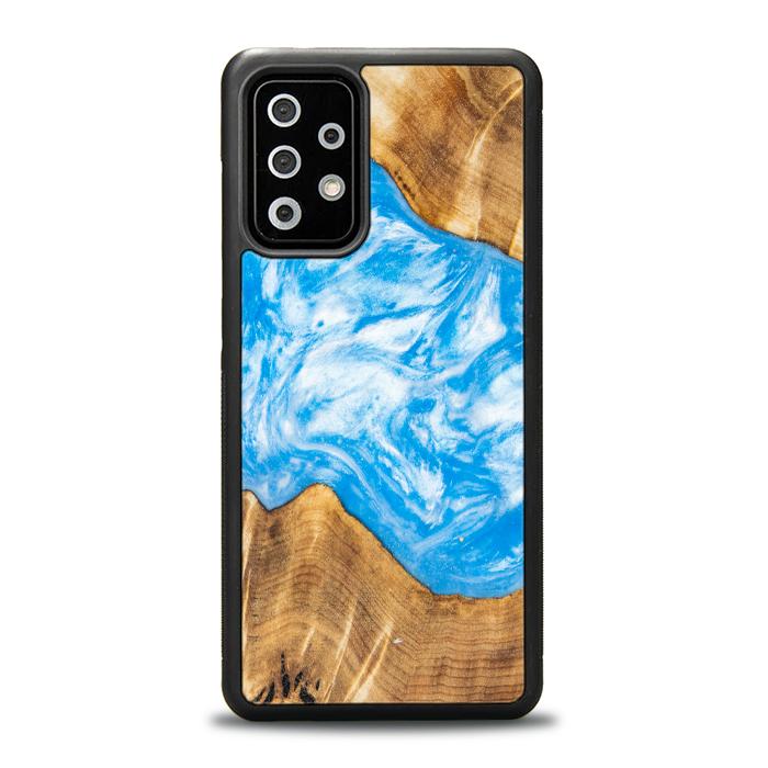 Samsung Galaxy A52 5G Handyhülle aus Harz und Holz - SYNERGY#A28
