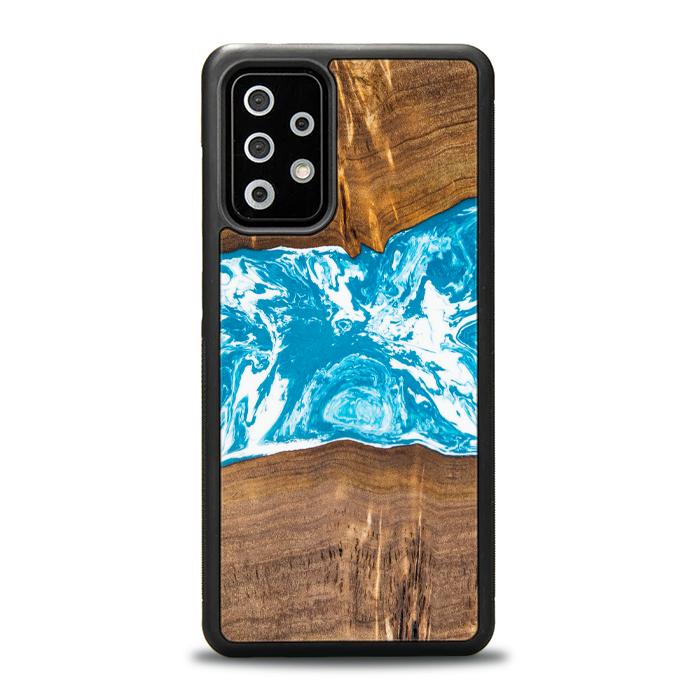 Samsung Galaxy A52 5G Handyhülle aus Harz und Holz - SYNERGY#A7