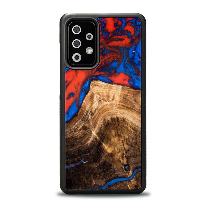 Samsung Galaxy A52 5G Handyhülle aus Harz und Holz - SYNERGY#A82