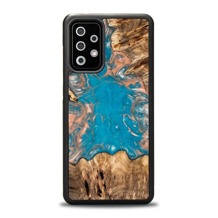 Samsung Galaxy A52 5G Handyhülle aus Harz und Holz - SYNERGY#A97