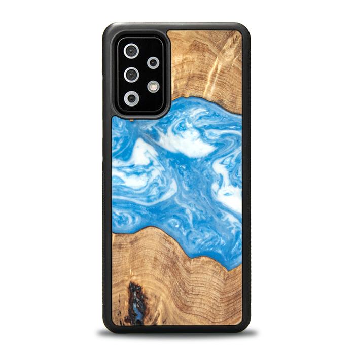 Samsung Galaxy A52 5G Handyhülle aus Harz und Holz - SYNERGY#B03